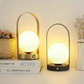 Moderne trådløs Bordlampe med genopladeligt batteri til stemningsfuld belysning