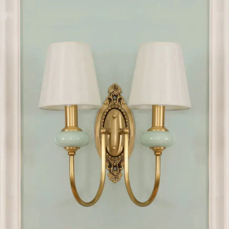 Halcyon - Charmante Vintage Retro Wandlampe aus Kupfer