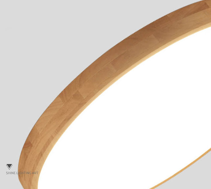 Deckenleuchte - Nordisches Massivholz LED