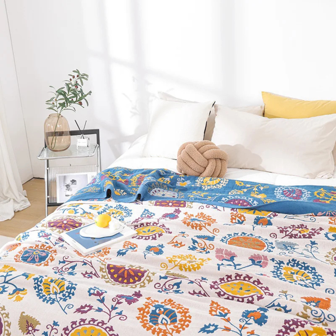 Lushe - Bequemer und Weicher Baumwolldecke für das ultimative Kuschelerlebnis