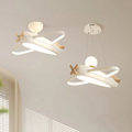 Lampada da soffitto LED Celvo Luxe in stile aeroplano per un interno elegante e moderno