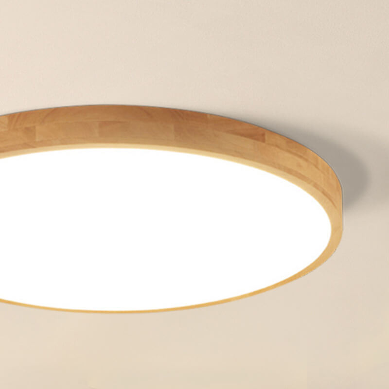 Deckenleuchte - Nordisches Massivholz LED