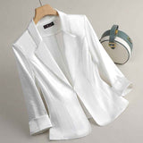 Lana Serena Eleganter Satin-Blazer Damen