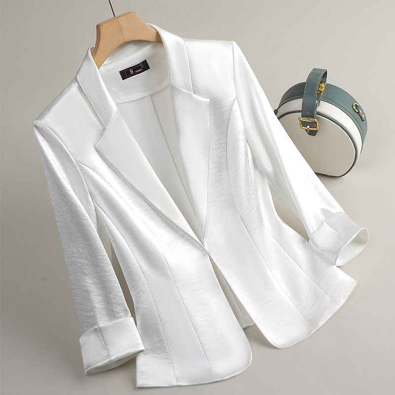 Lana Serena Eleganter Satin-Blazer