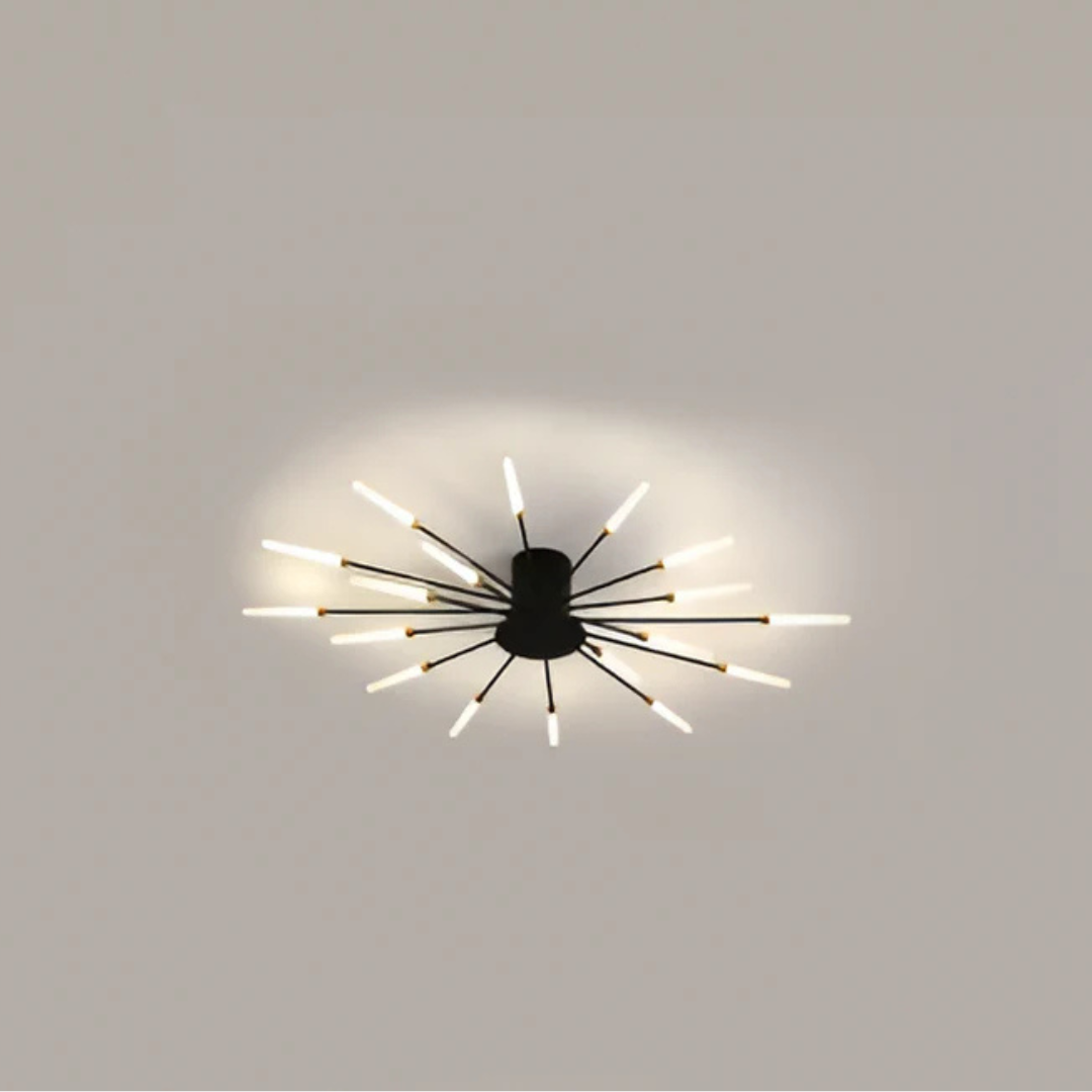 Spiral Luxe LED-Deckenleuchte | Moderne und elegante Deckenbeleuchtung für das Wohnzimmer