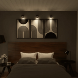 Moderne kabellose LED-Wandlampe mit Touch-Bedienung für elegantes Licht