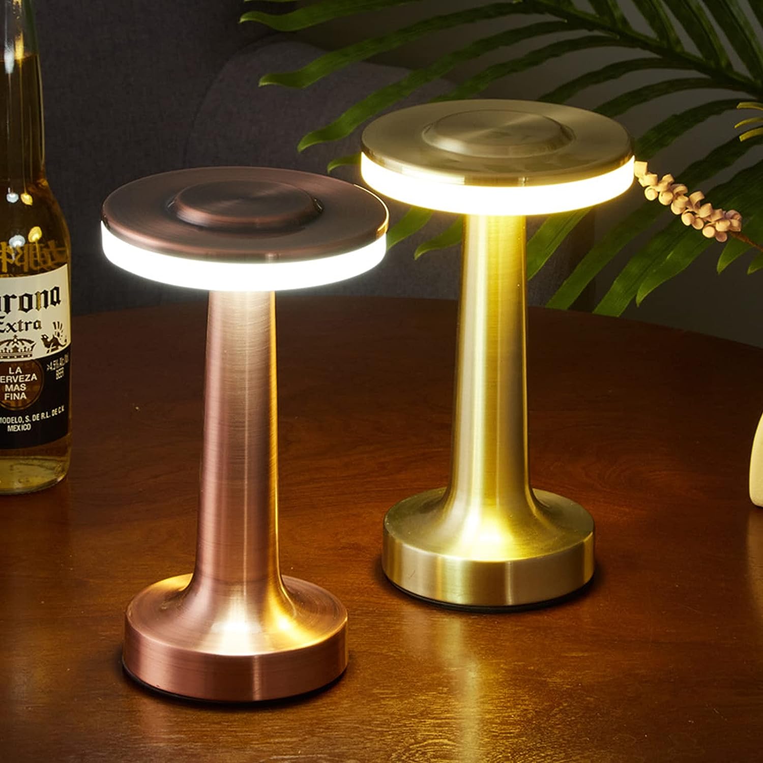 Retro stilvolle Bar-Tischlampe mit klassischem Design und dimmbarer Helligkeit