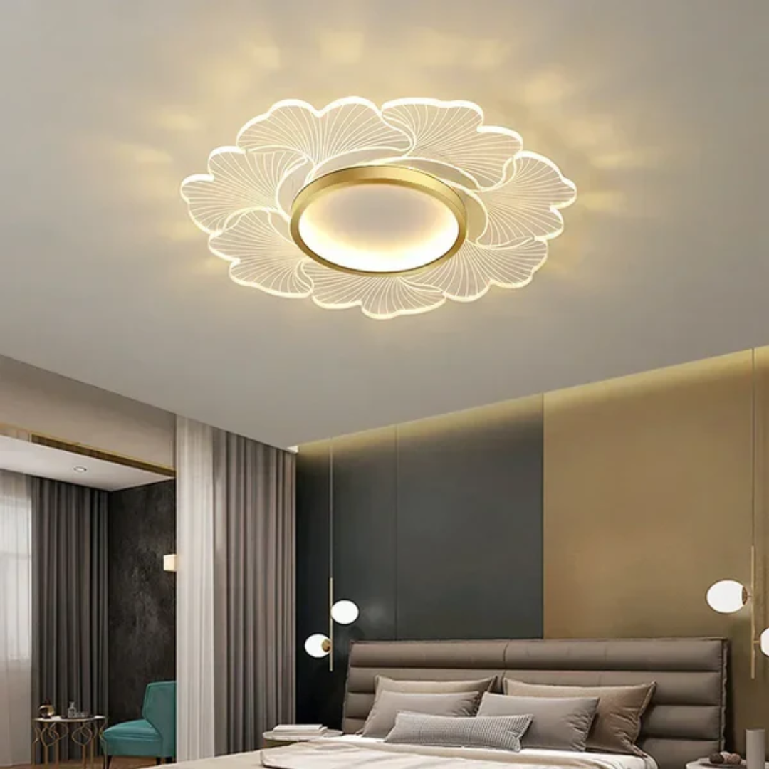 Florix - Moderner eleganter Deckenleuchter für ein stilvolles Schlafzimmer