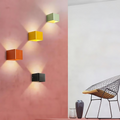 Moderne elegant kvadratisk LED-væglampe til stilfulde belysningsløsninger