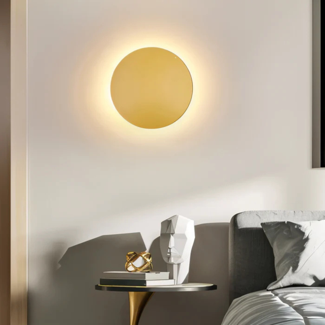 Hadro - Elegante Runde LED-Wandlampe | Moderne Innendekoration für Ihr Zuhause