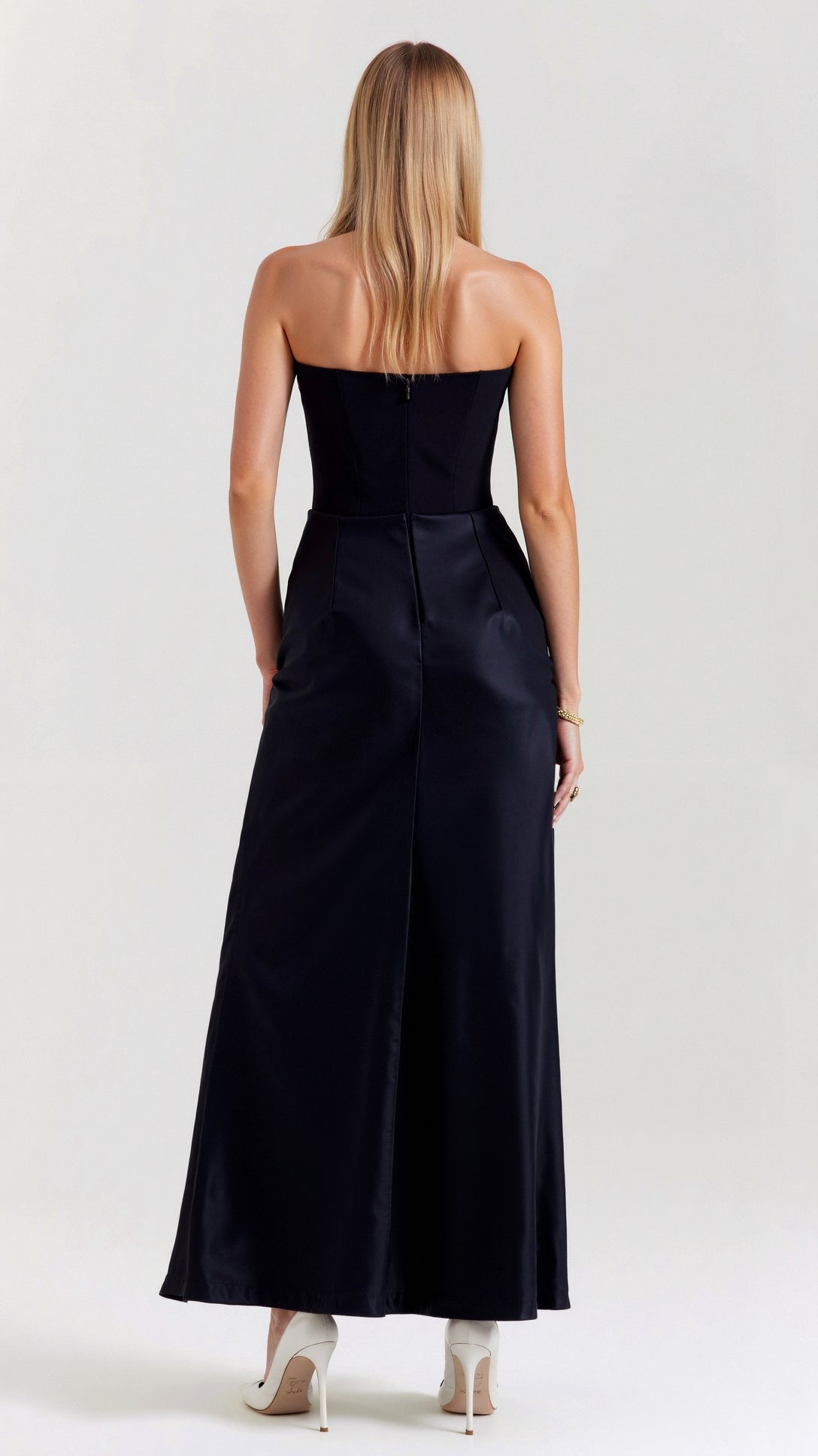 Damen Etui-Maxikleid - Elegantes Kleid für Hochzeitsgäste