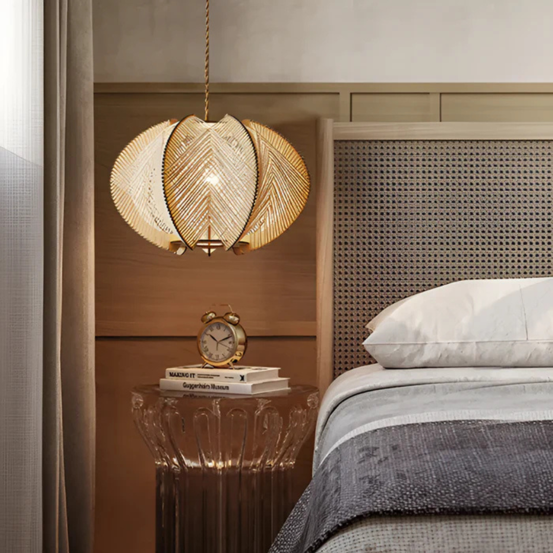Serena - Elegante Wabi-Sabi Design Pendellampe für stilvolle Beleuchtung
