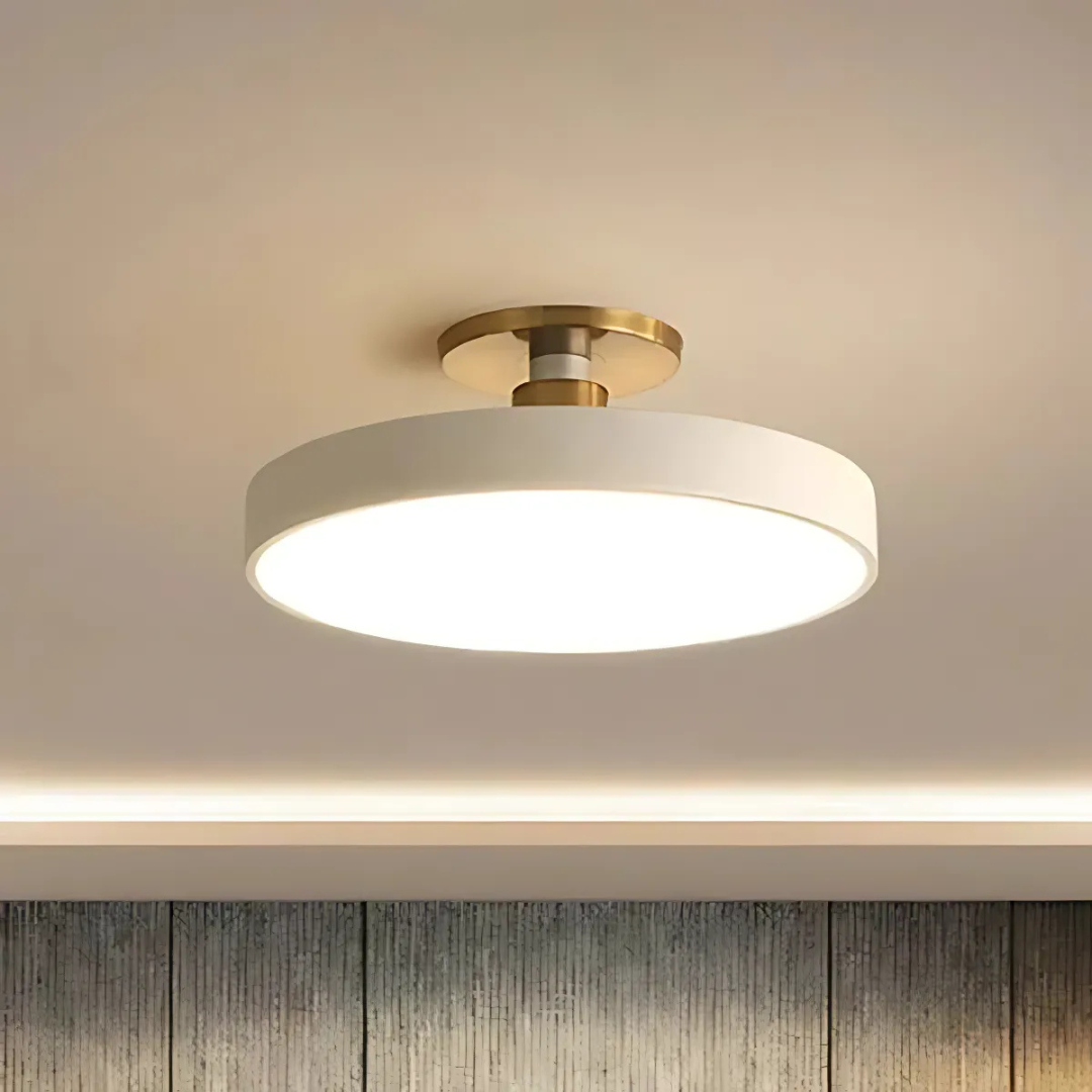 Moderne skandinavische LED-Deckenleuchte für stilvolle und helle Beleuchtung
