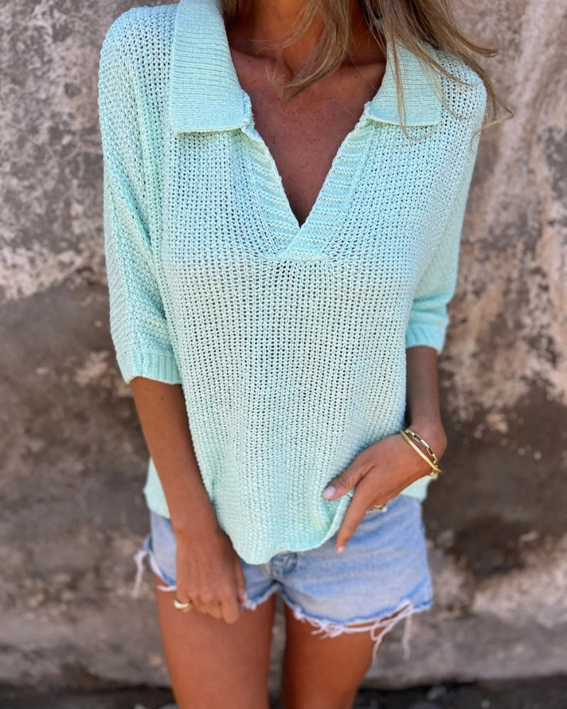 SAELA – Boho Top und Strick für einen lässigen und trendigen Stil