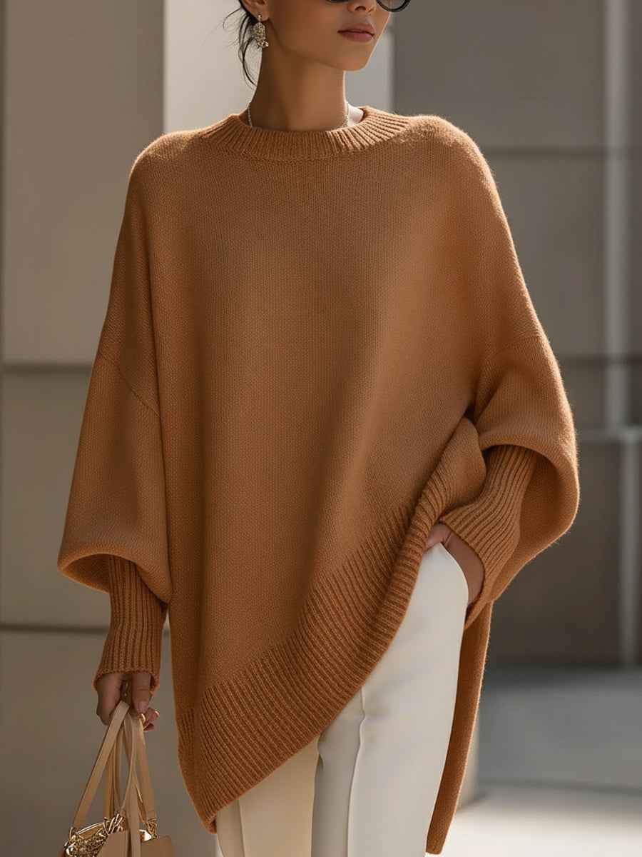 Mandy – Oversize-Poncho für stilvolle, mühelose Eleganz