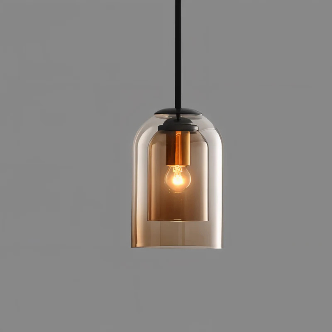 Lucidra - Elegante moderne Glaspendelleuchte