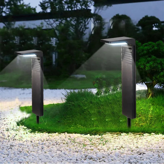 Lirena - Wasserdichte Solar-Gartenbeleuchtung mit LED-Weihnachtsbeleuchtung, Set aus 2