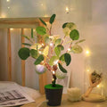 Festliche Weihnachts-LED-Teelichter mit Charmanter Dekoration Pfanne