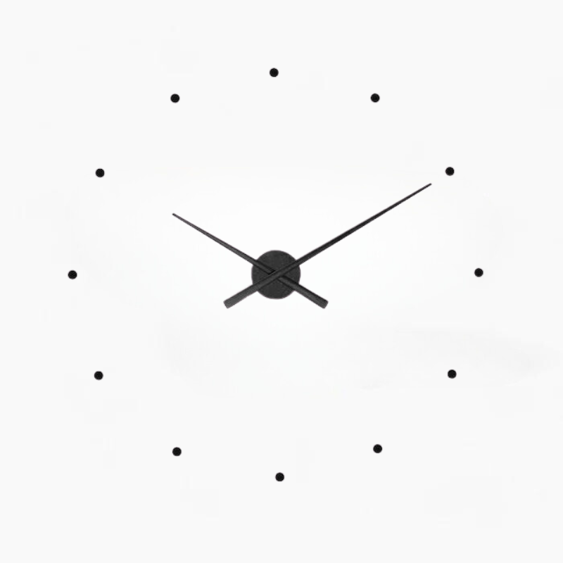 Moderne Wanduhr - Minimalistisches und Elegantes Design für eine zeitgenössische Dekoration