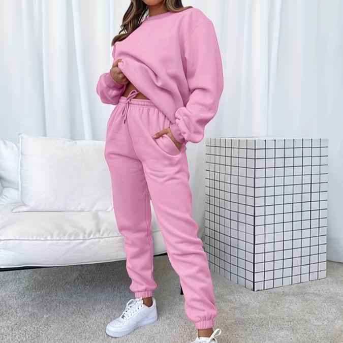 Jenna | Damen-Set aus Sweatshirt und Jogger