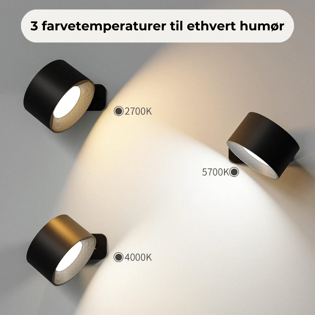 360° Kabellose Wandlampe 8