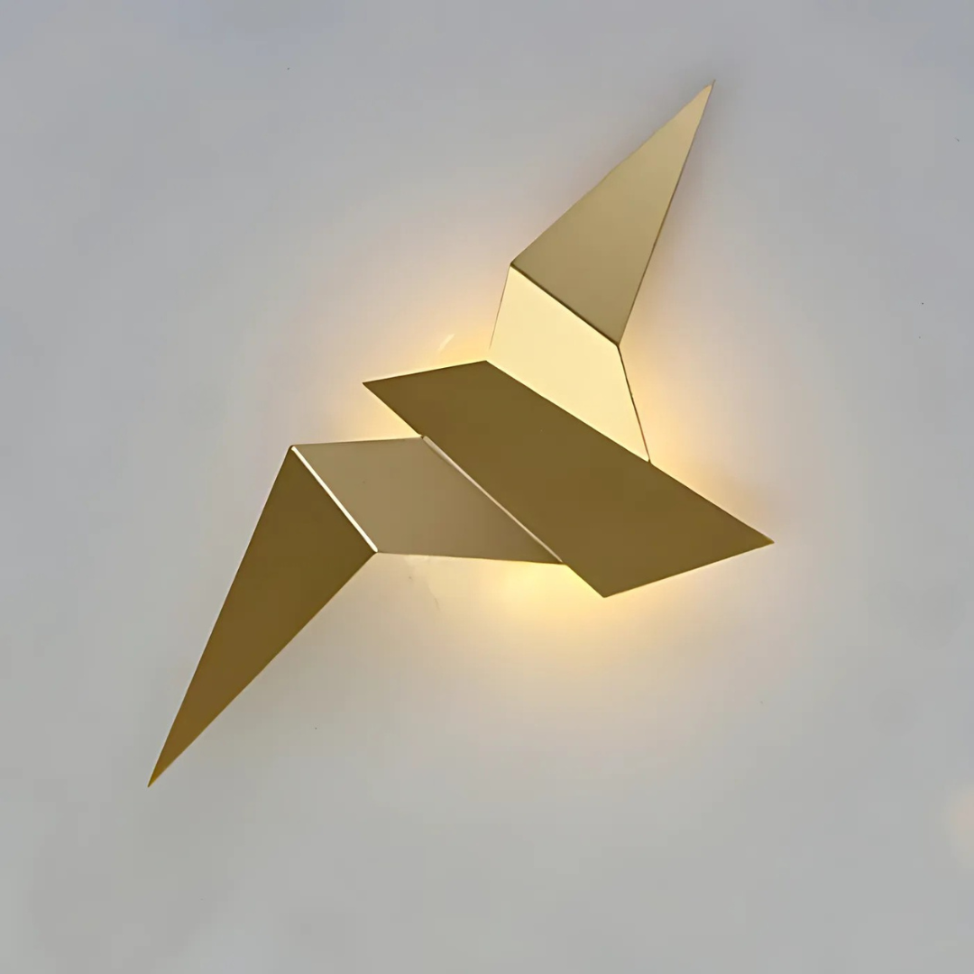 Einzigartige Origami Wandlampe - Stilvolle Innenbeleuchtung für ein Modernes Design