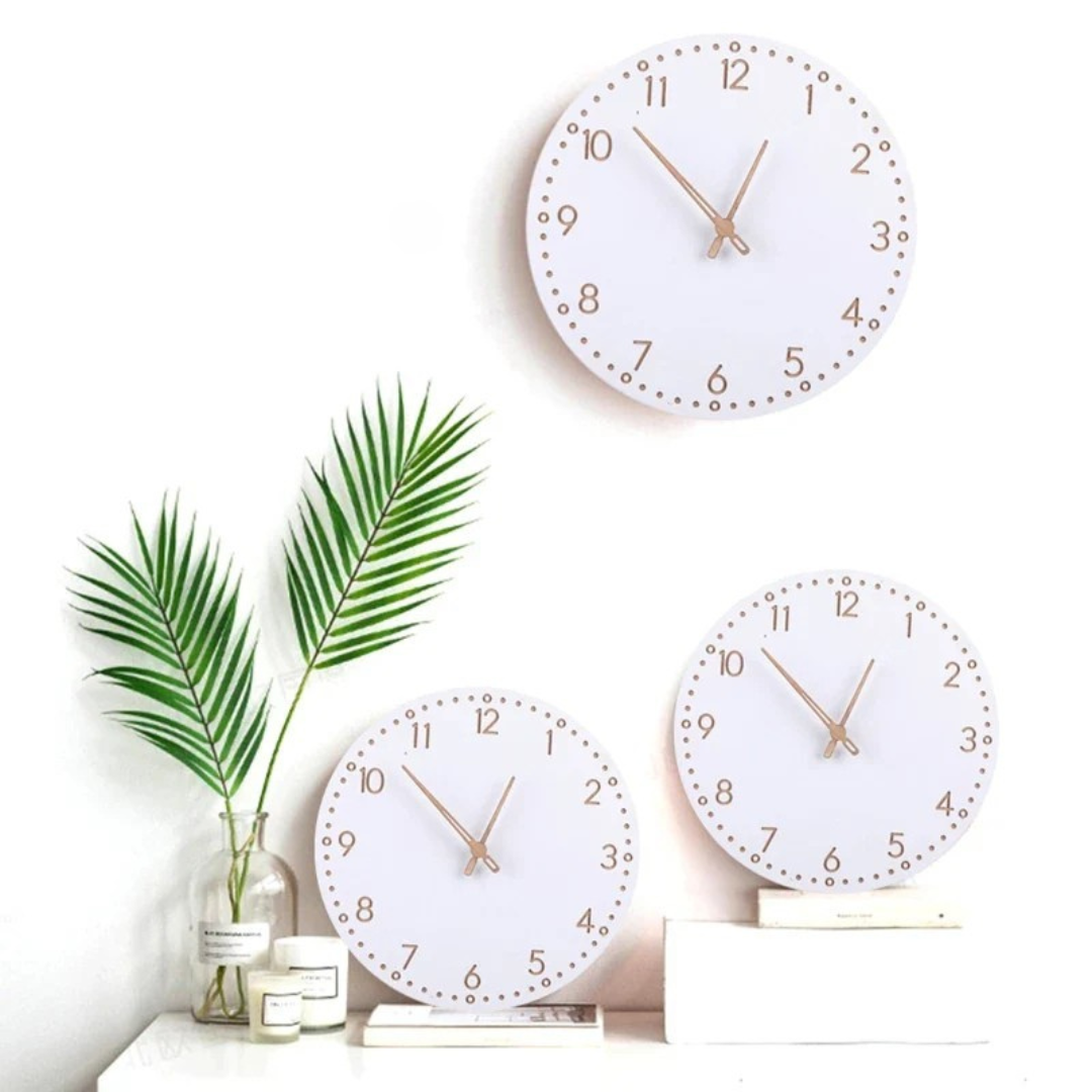 Horix - Stilvolle Holz-Wanduhr für ein modernes Erscheinungsbild