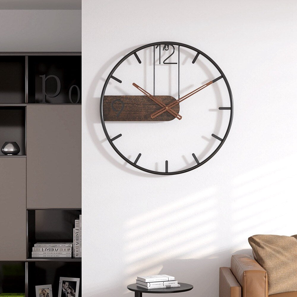 Wanduhren aus Walnussstahl – Moderner Stil mit natürlichem Charme