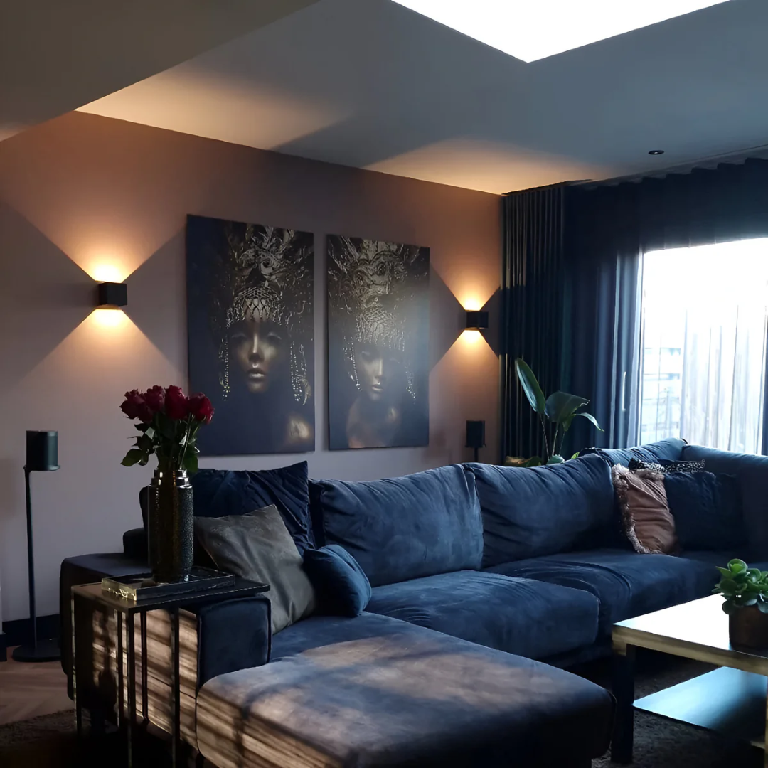 Xyva - Elegante skandinavische LED-Wandlampe für modernen Einrichtungsstil