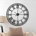 Nostalgische Retro-Wanduhr für elegante Wohnzimmerdekoration