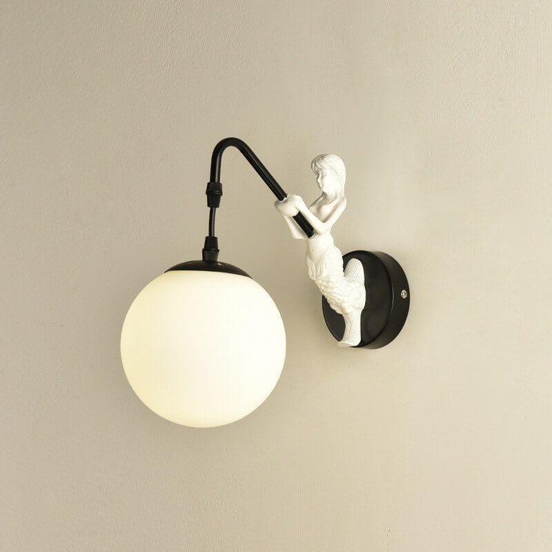 Rustikale Orb-Wandlampe - Vintage-Design Wandleuchte