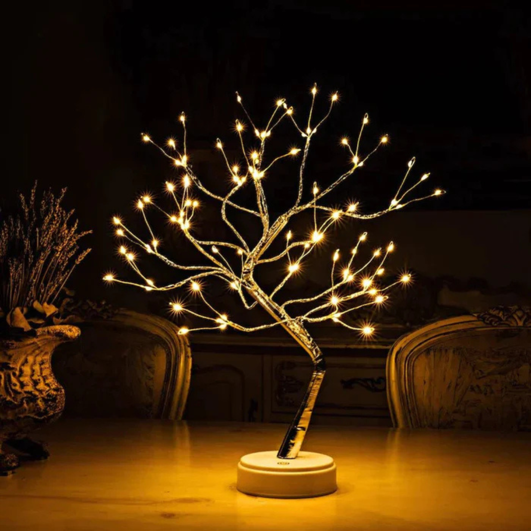 Coralia - Elegante Tischlampe mit 108 LEDs für stimmungsvolles Licht