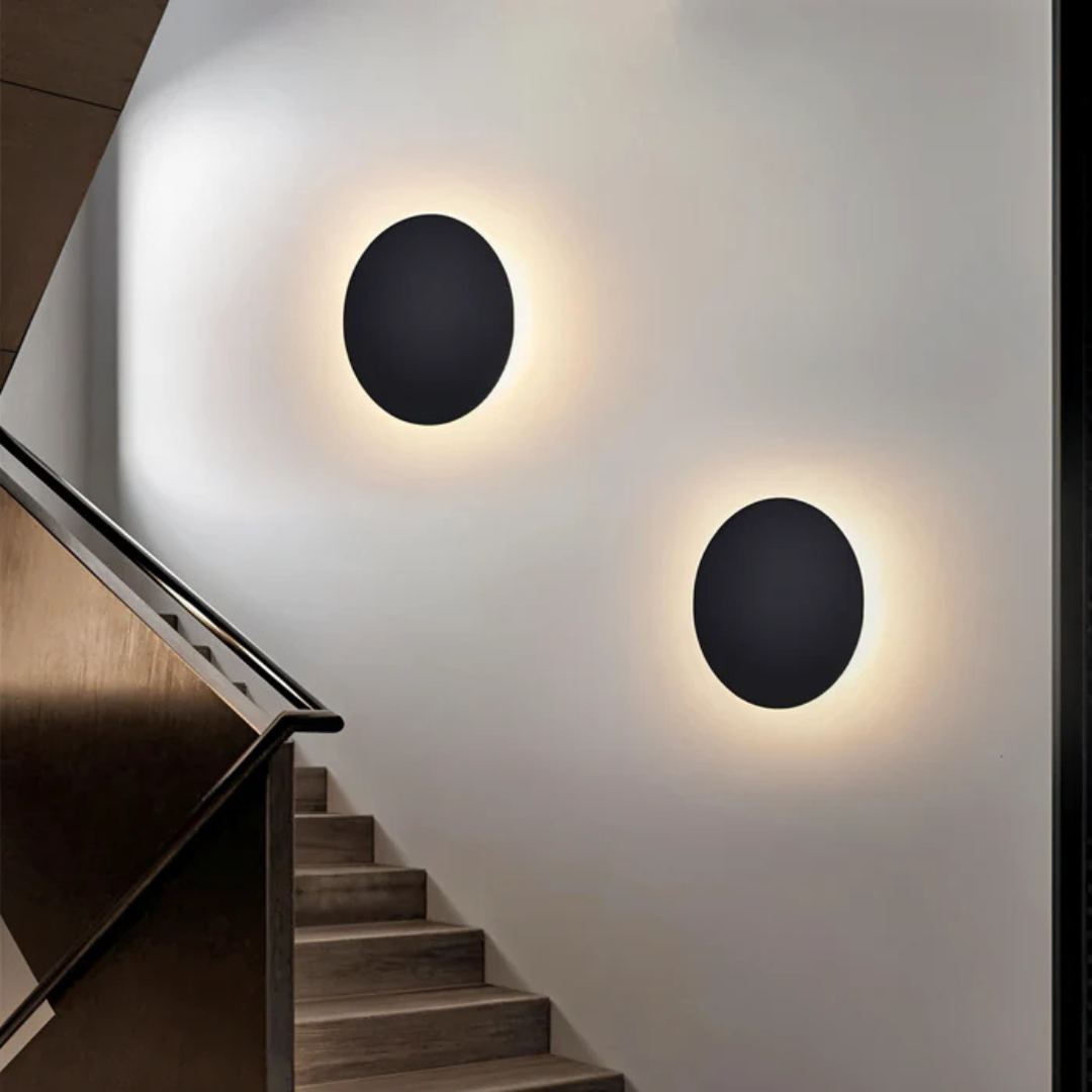 Hadro - Elegante Runde LED-Wandlampe | Moderne Innendekoration für Ihr Zuhause
