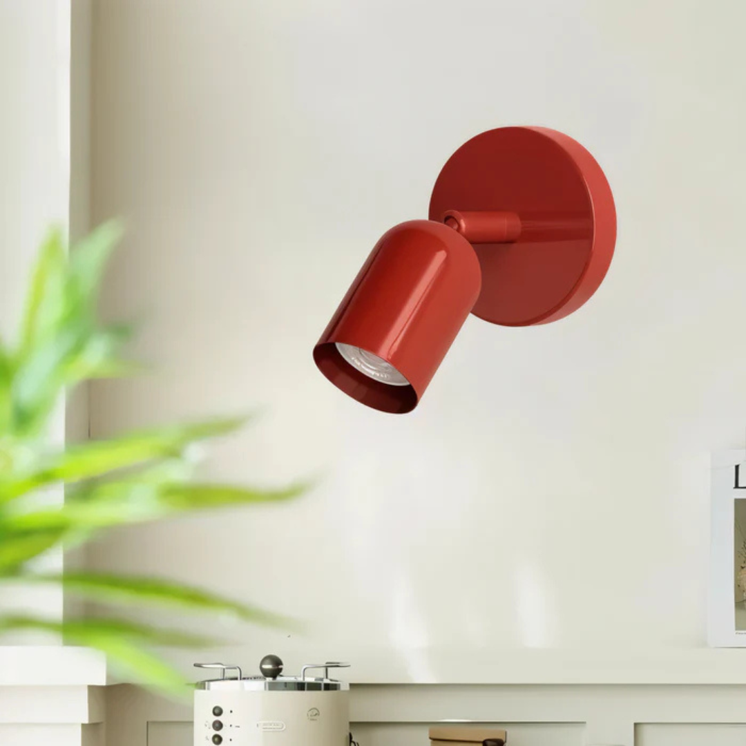 Lucius - Elegante Minimalistische Macaron LED-Wandlampe für moderne Atmosphäre