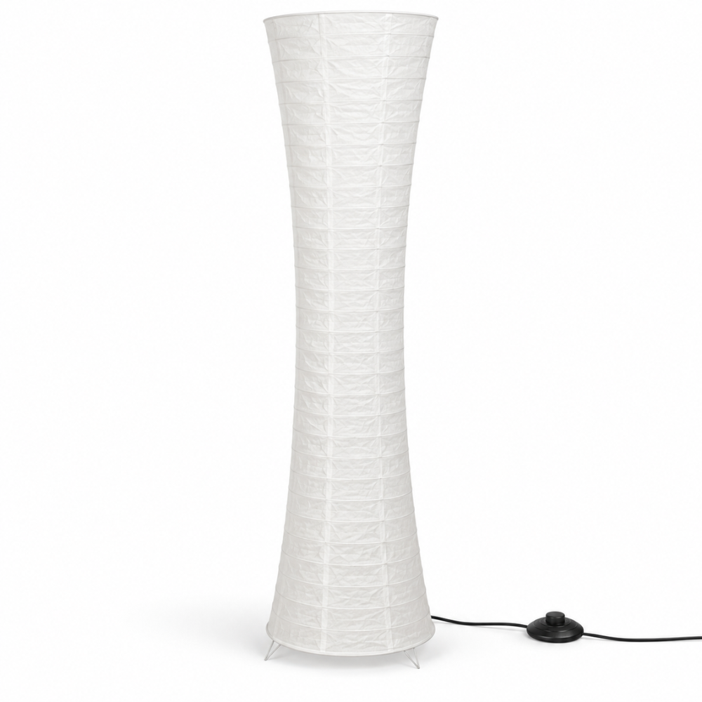 Skulpturale LED-Stehlampe – Warmes Wohnzimmerambiente