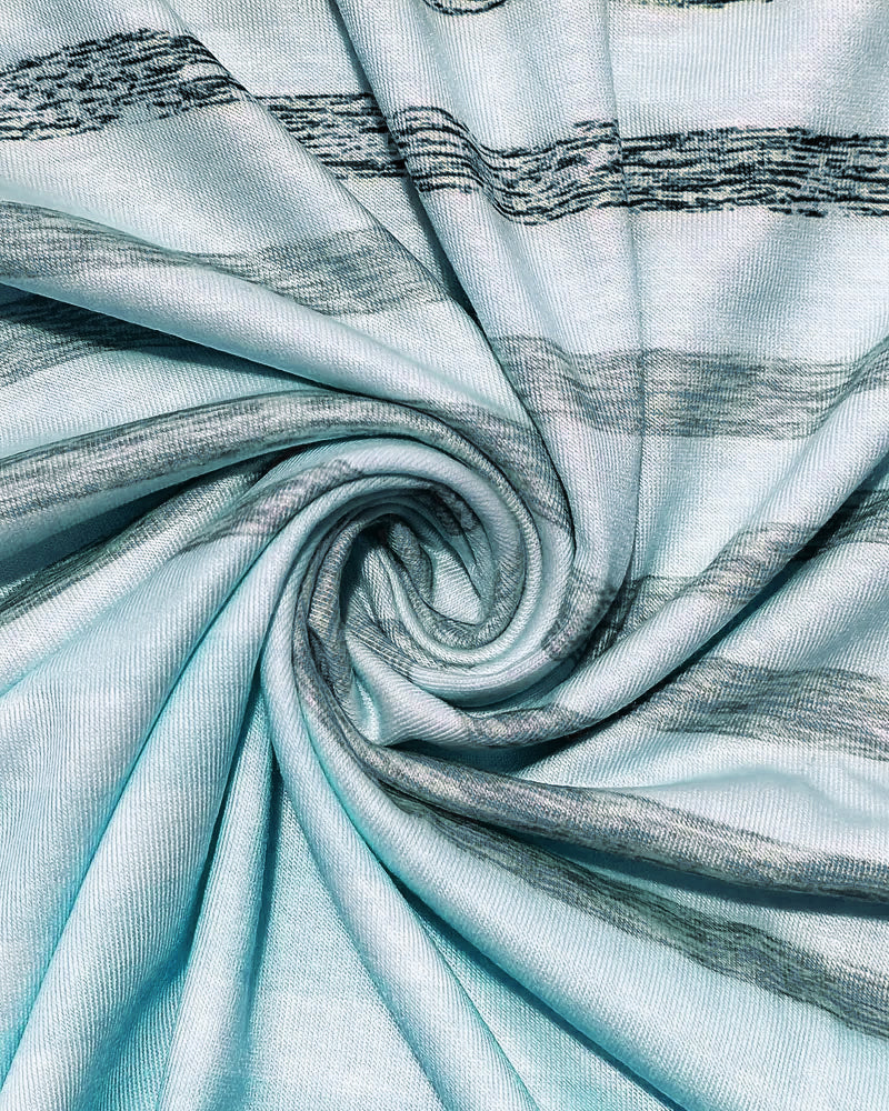 Evelyn – Kurzärmeliges gestreiftes T-Shirt mit elegantem Rundhalsausschnitt
