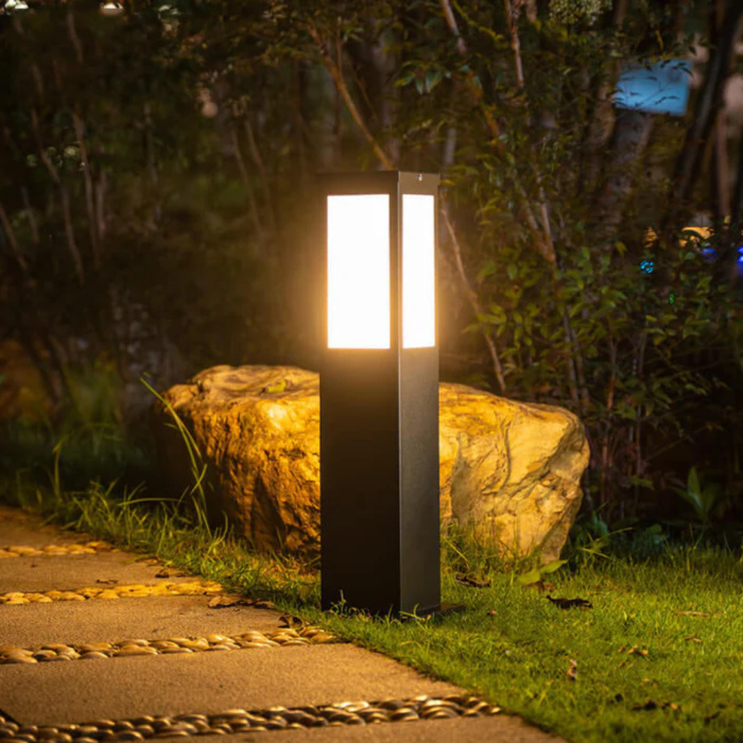 Viora – Energieeffiziente Moderne Solar Außenlampe für stilvolle Beleuchtung