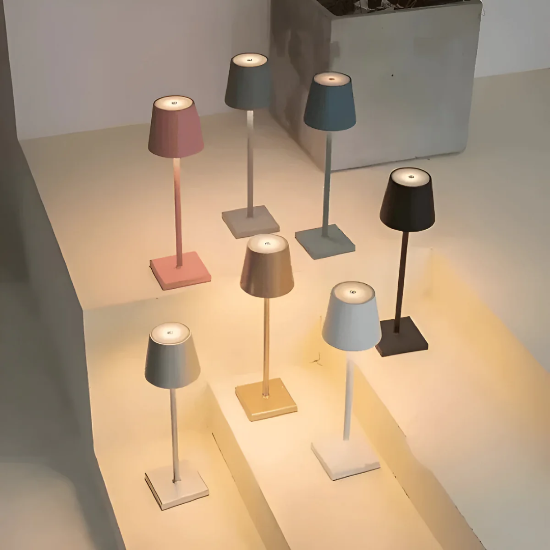 Lirix - Stilvolle kabellose Tischlampe für stimmungsvolles Licht
