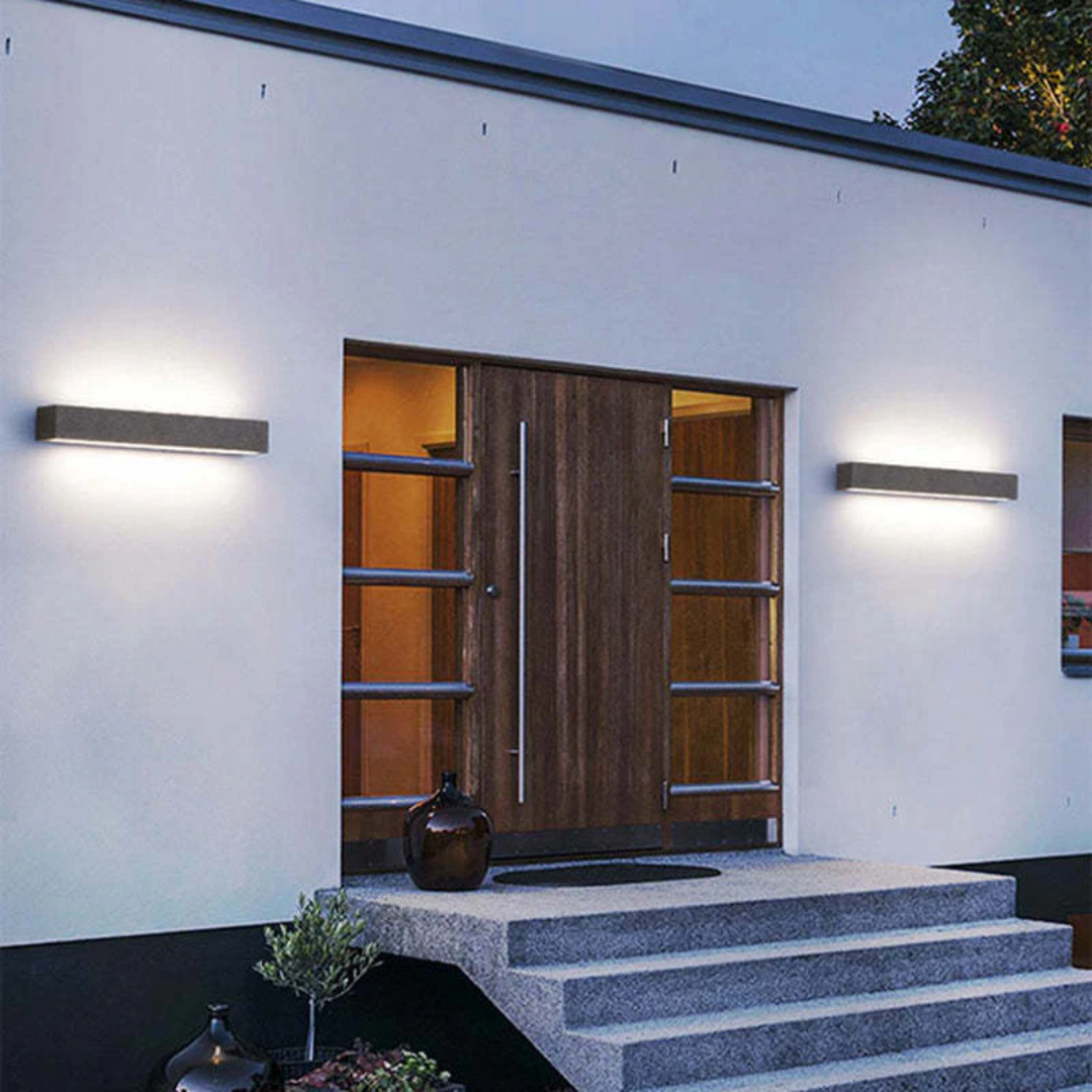 Revos - Moderne und elegante LED-Wandleuchte für Außen stilvolle Beleuchtung