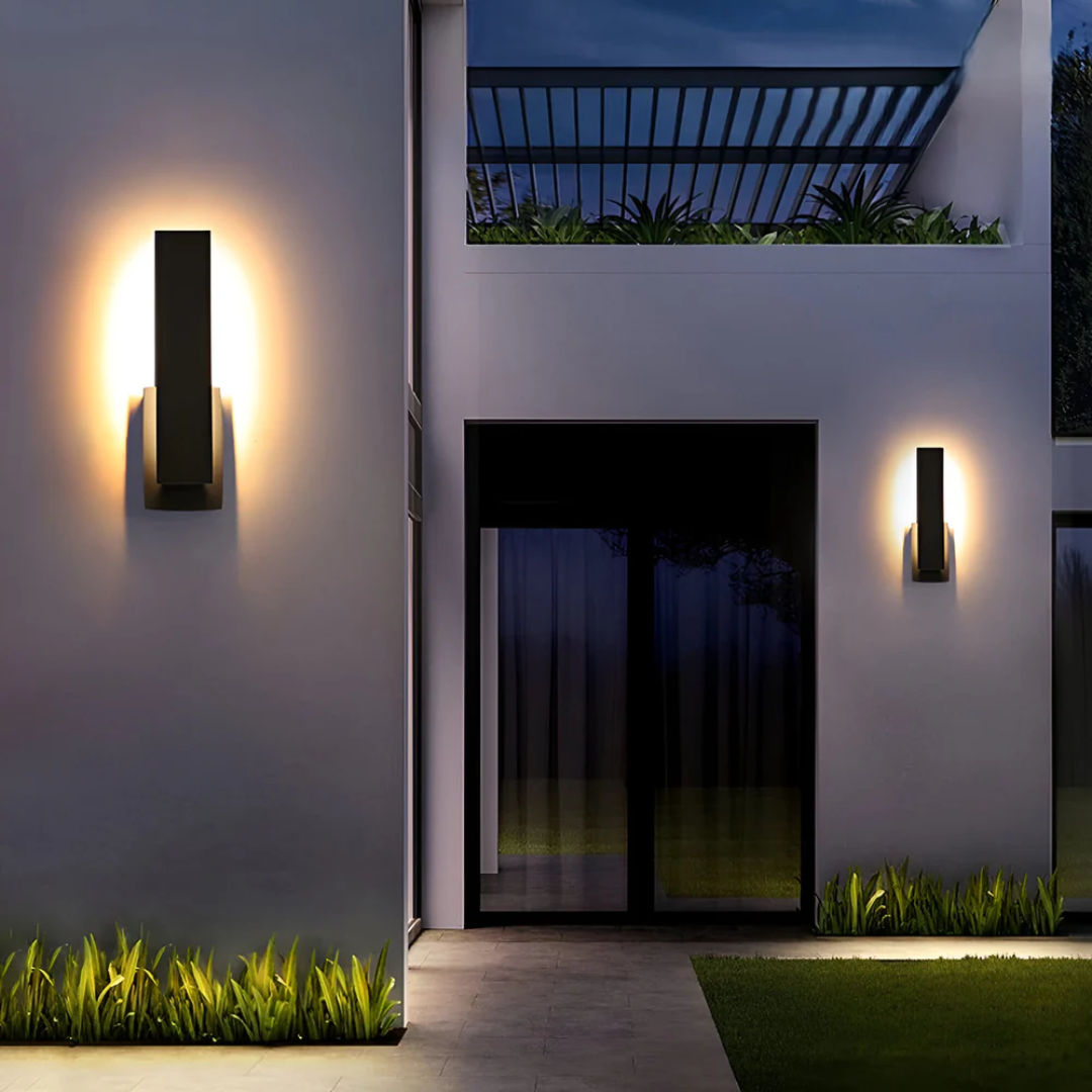 Lyrux - Moderne LED-Außenwandleuchte für stilvolle Beleuchtung