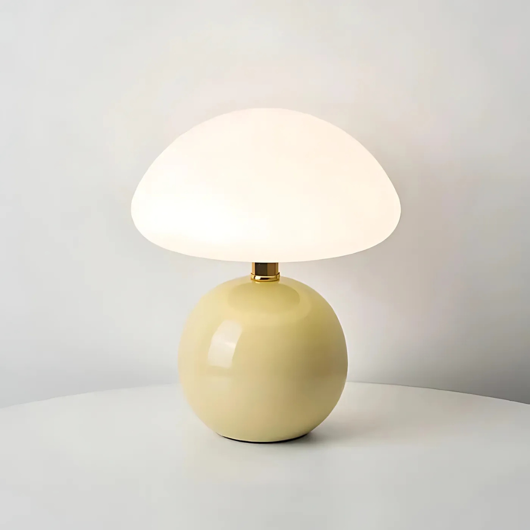 Photis - Moderne elegante Pilz LED-Tischlampe für eine stilvolle Atmosphäre