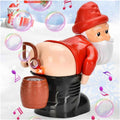 Lustige Blasefigur für Geschenke und frohe Weihnachten sowie Spaß und Ballermann