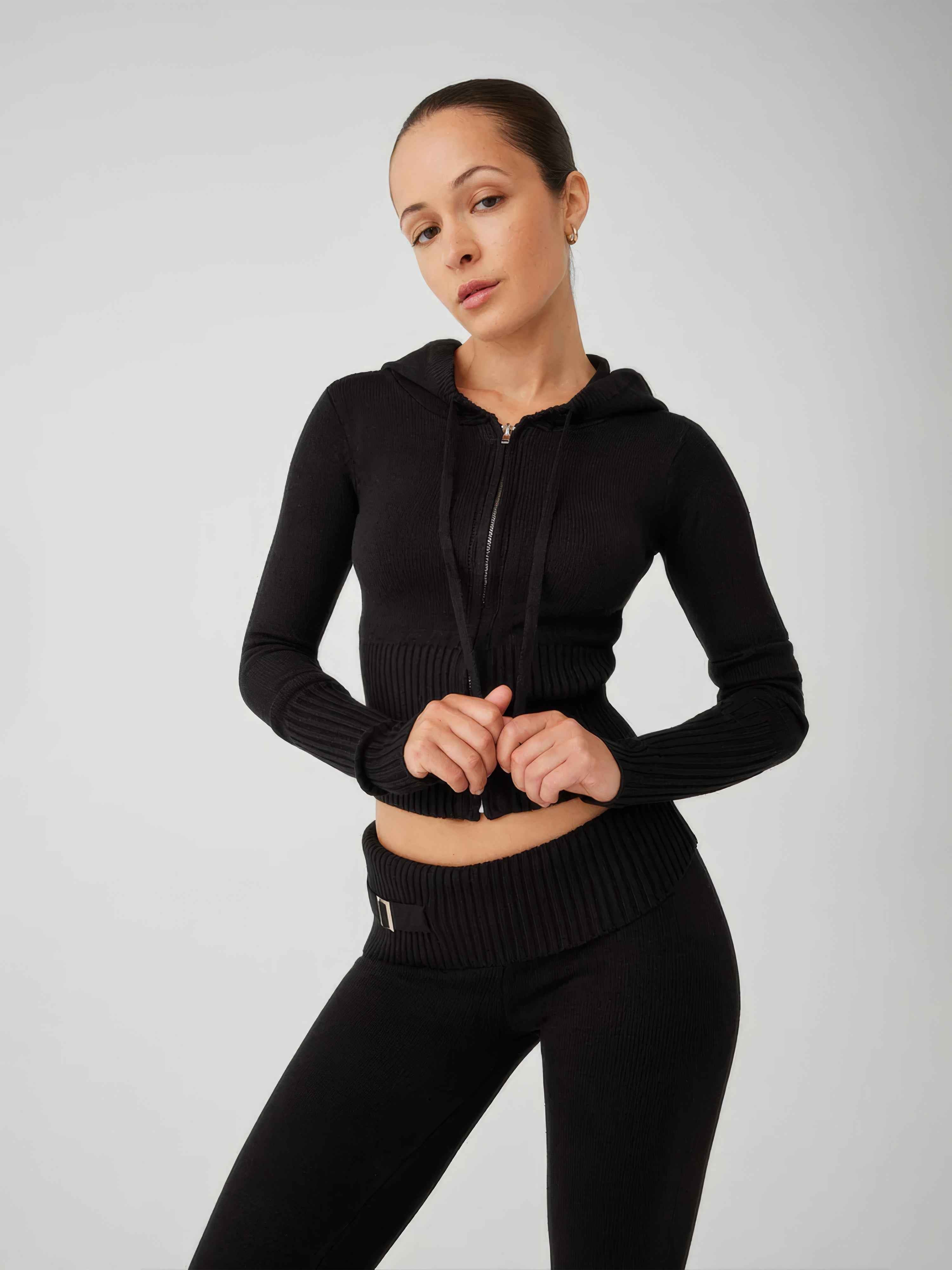 Luxuriöses Winter-Mantel-Set für einen eleganten abgestimmten Look