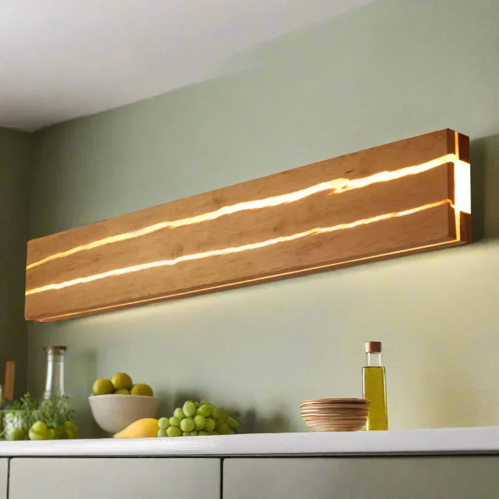 Wandlampe WoodCrack – Fügen Sie Ihrer Dekoration einen Hauch natürlichen Charmes hinzu