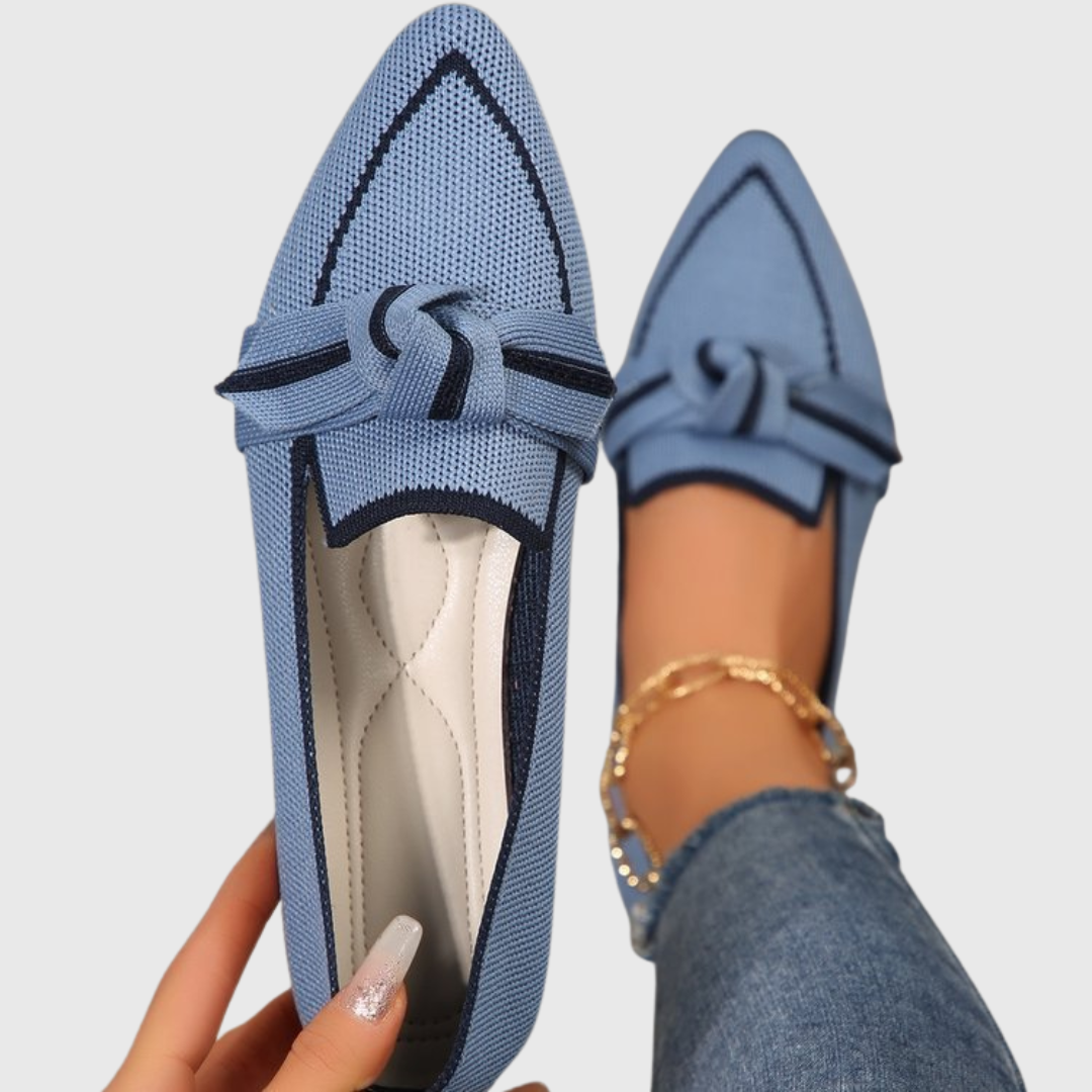 Milena - Comfortable Knotted Loafers for Stylish Comfort
