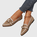 Komfort hele dagen sløjfe-detalje loafers