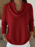 Eleganter und Lässiger Pullover für einen schicken und bequemen Stil
