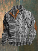 Herren Strickpullover mit stilvollem Muster für maximalen Komfort
