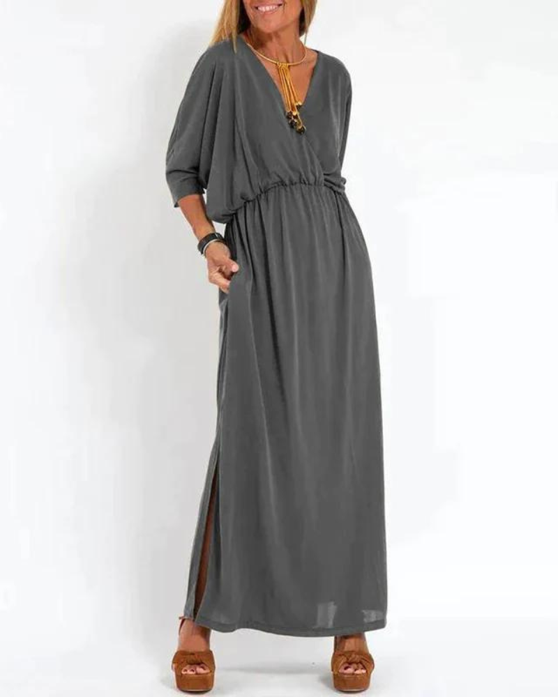 Adele – Vintage-Maxikleid