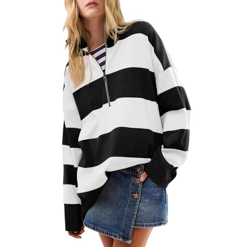 AUTUMN™ Gemütlicher Oversize-Rollkragenpullover mit Halb-Reißverschluss-Detail
